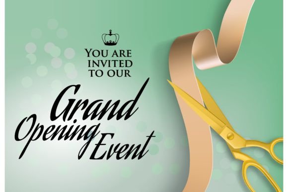 Download Grand Opening Event Text on Invitation. - Invitation Collection