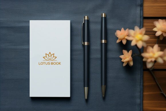 Download White Paper Logo Mockup for Branding - Logo mock Collection