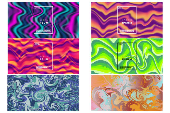 Download Liquid Flow Fluid Colors Trendy Shapes - Trendy Collection