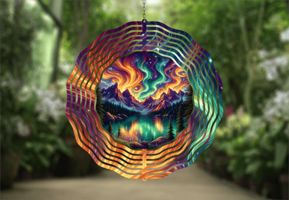 Download Hypnotic Light Show Wind Spinner Design - Light show Collection