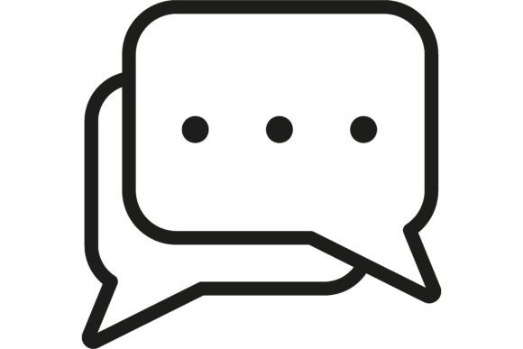 Download SMS Line Icon. Messenger, Chat, Speech B - Sms Collection