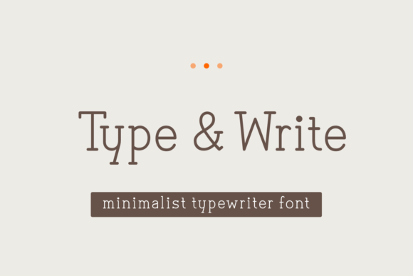Download Type &amp; Write - Type Collection